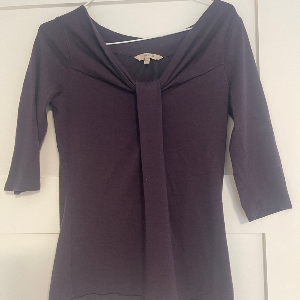 RW&CO. Deep Purple Women's Blouse